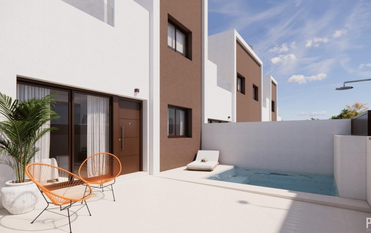 Adosado - Obra nueva - Pilar de la Horadada - Barrio los Segundas
