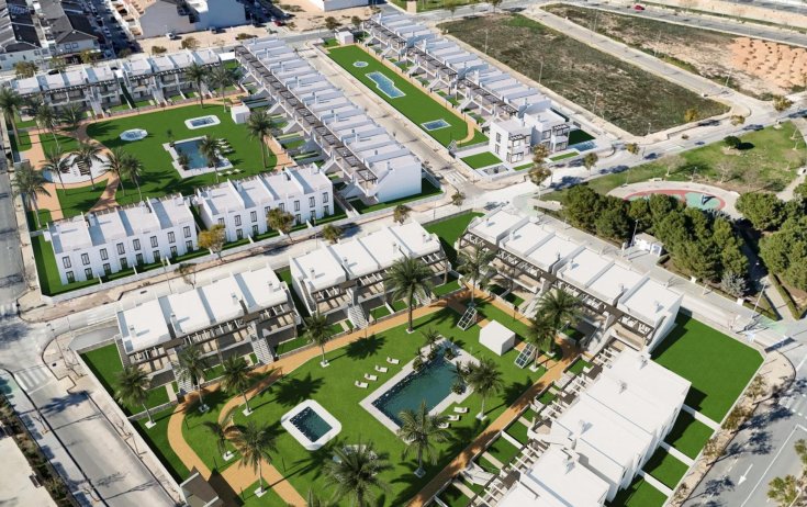 Bungalow - New build - Pilar de la Horadada - pueblo