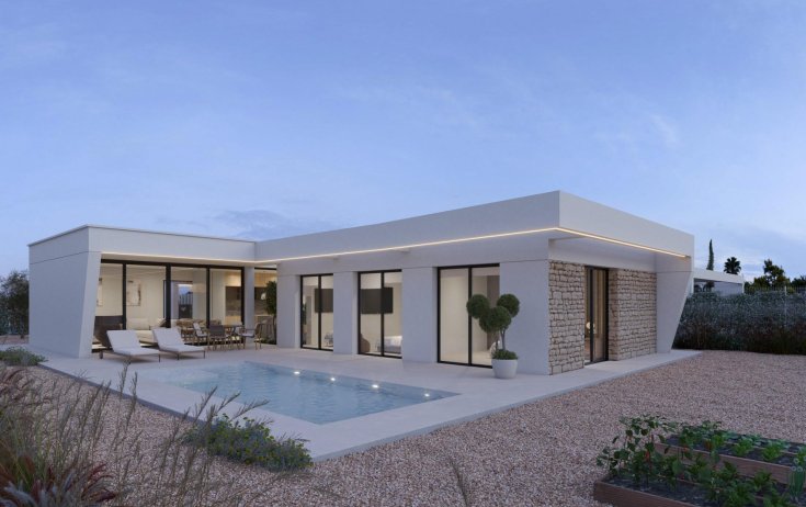 Chalet - Obra nueva - Fuente Álamo - Hacienda del Alamo