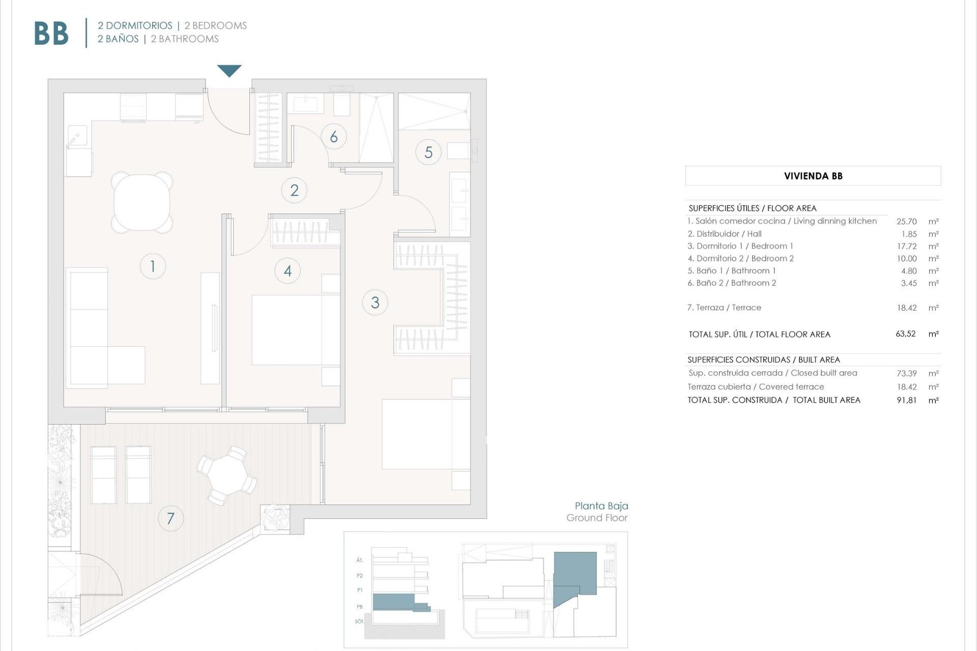 New build - Apartment - Benijofar - Pueblo
