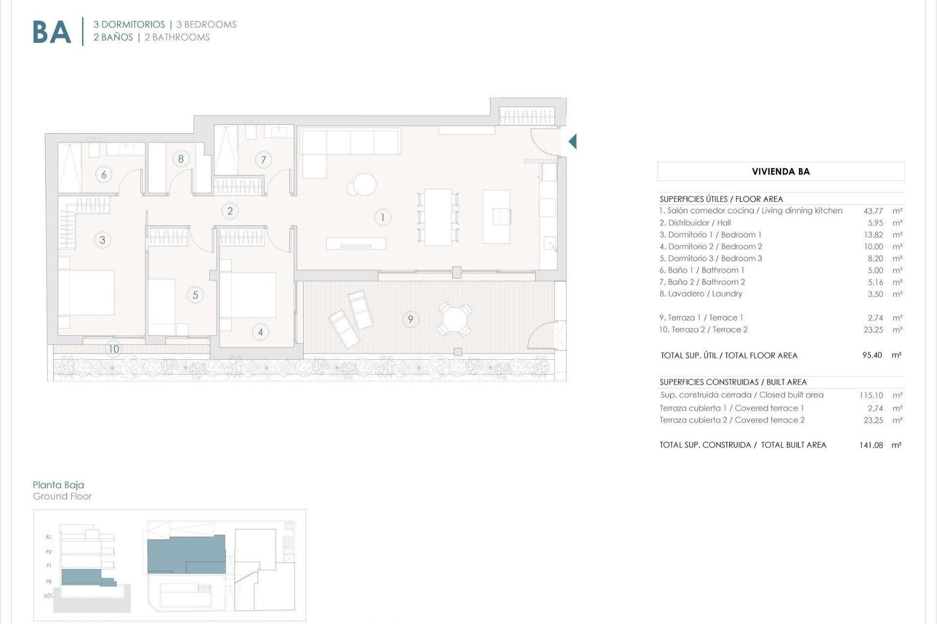 New build - Apartment - Benijofar - Pueblo