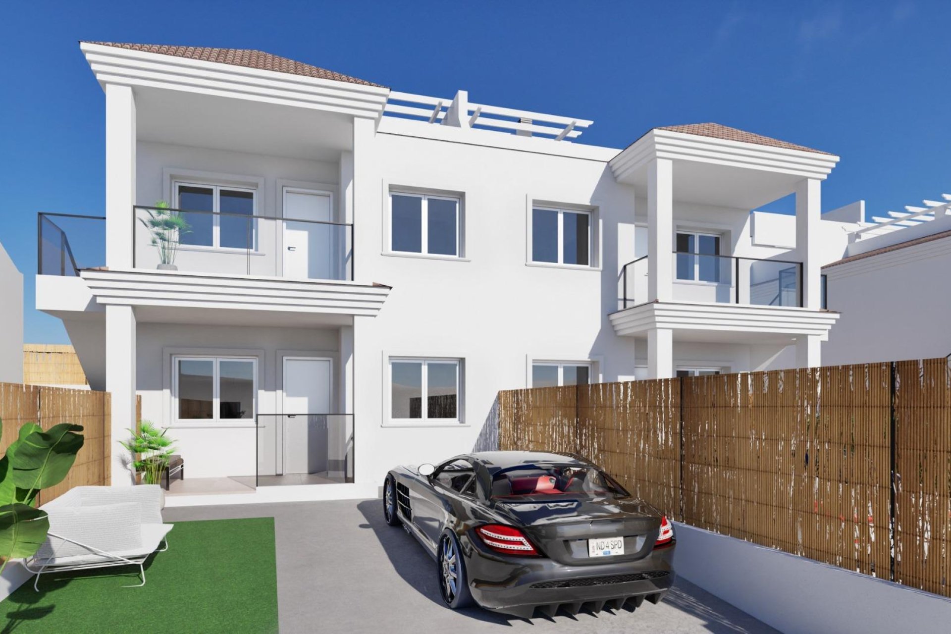 New build - Bungalow - Castalla - Castalla Internacional