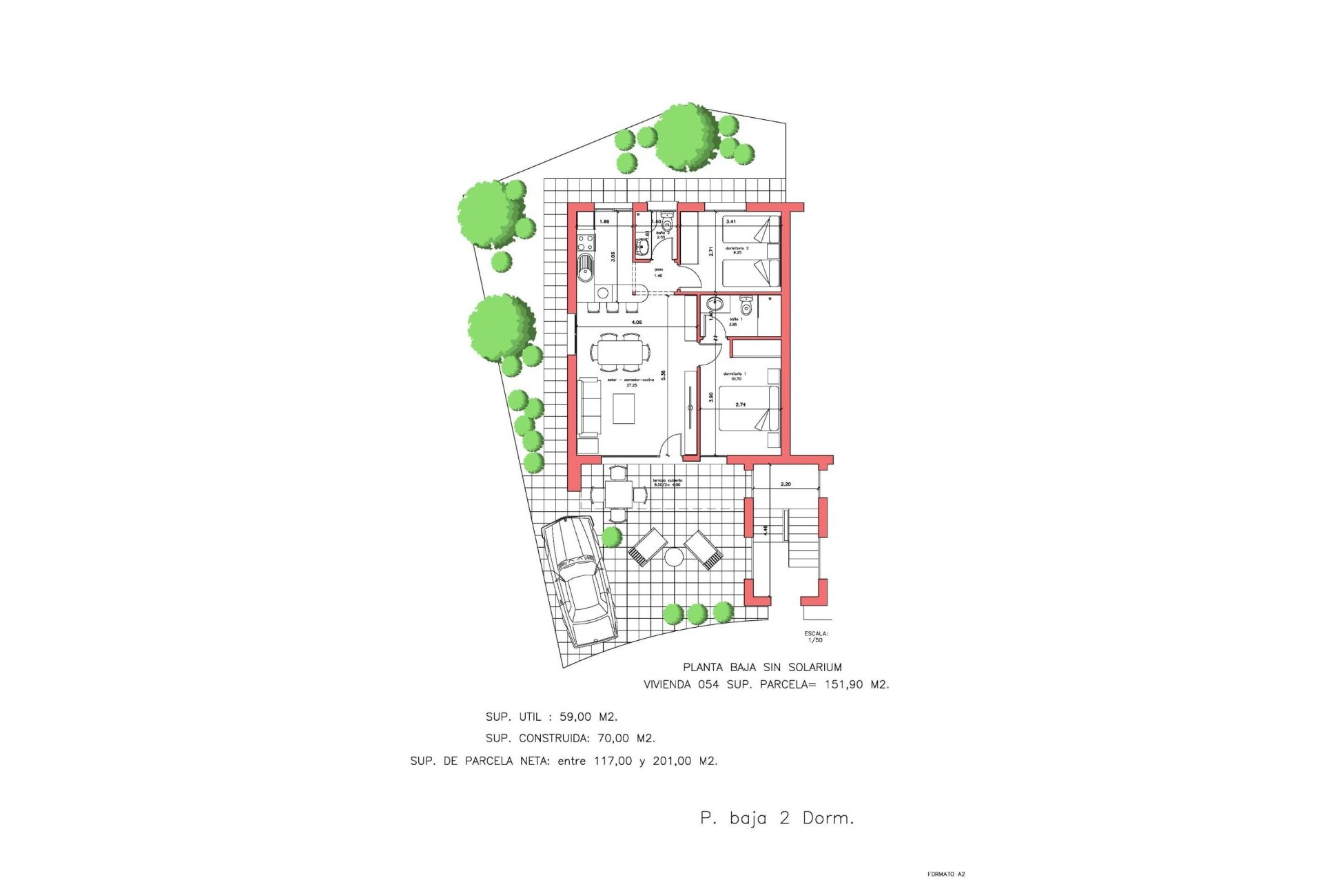 New build - Bungalow - Fuente Álamo - La Pinilla