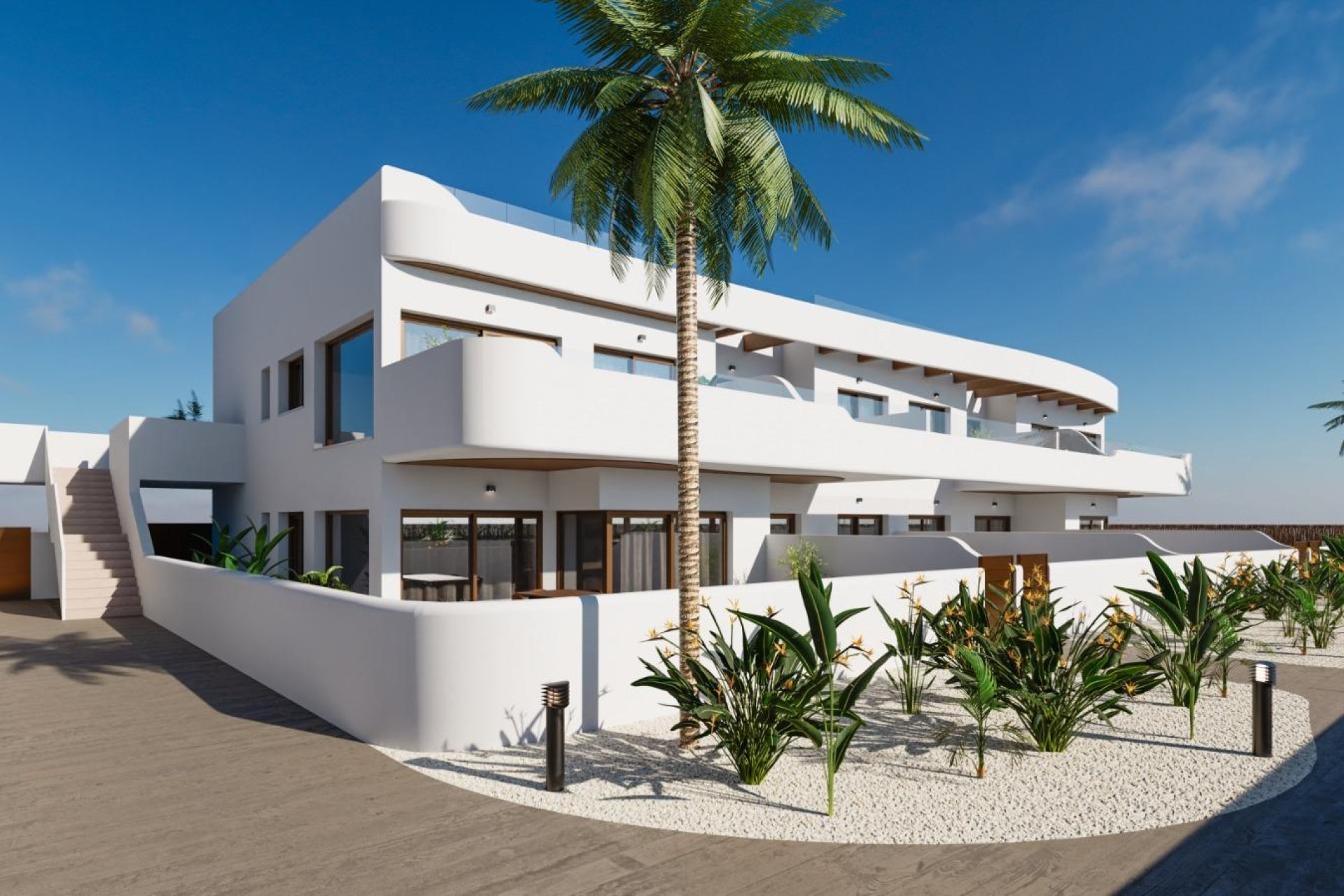 New build - Bungalow - Los Alcázares - Las Lomas del Rame-Bahía Bella