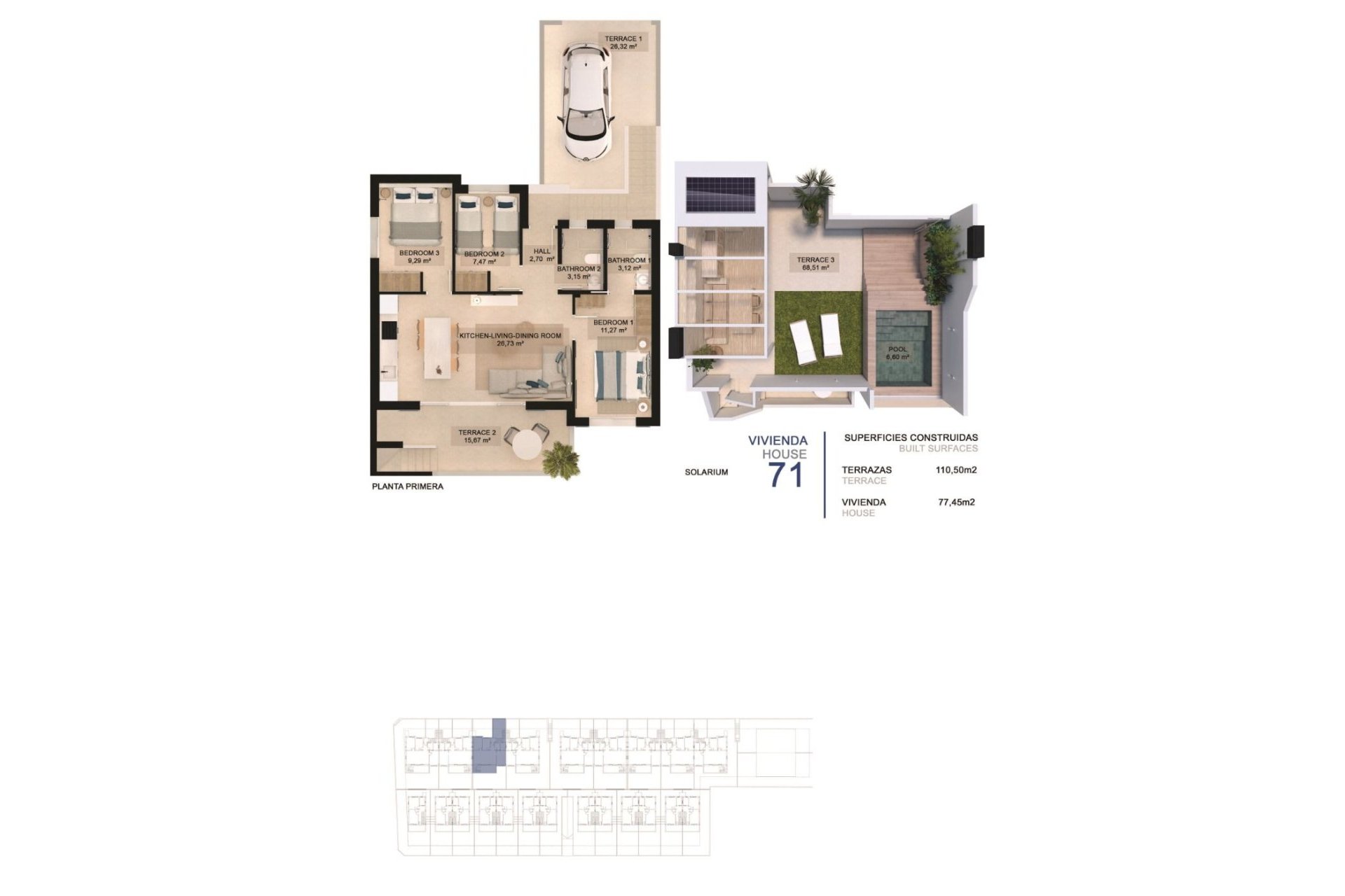 New build - Bungalow - Pilar de la Horadada - La Torre de la Horadada