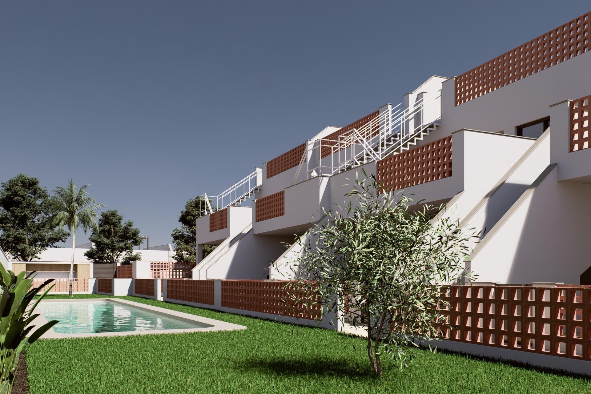 New build - Bungalow - Pilar de la Horadada - Parque del Mediterraneo