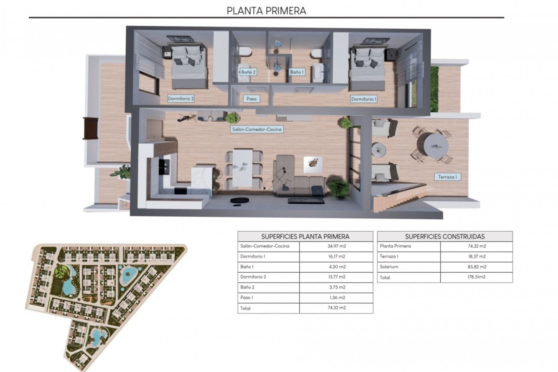 New build - Bungalow - Torrevieja - Los balcones