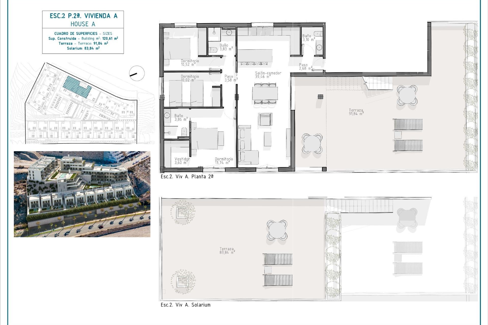 New build - Penthouse - Aguilas - Playa del Hornillo