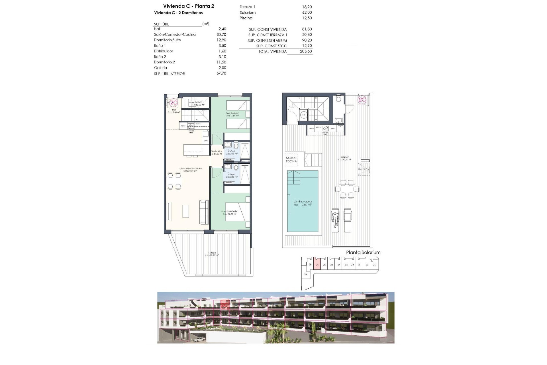 New build - Penthouse - Benijofar - Pueblo