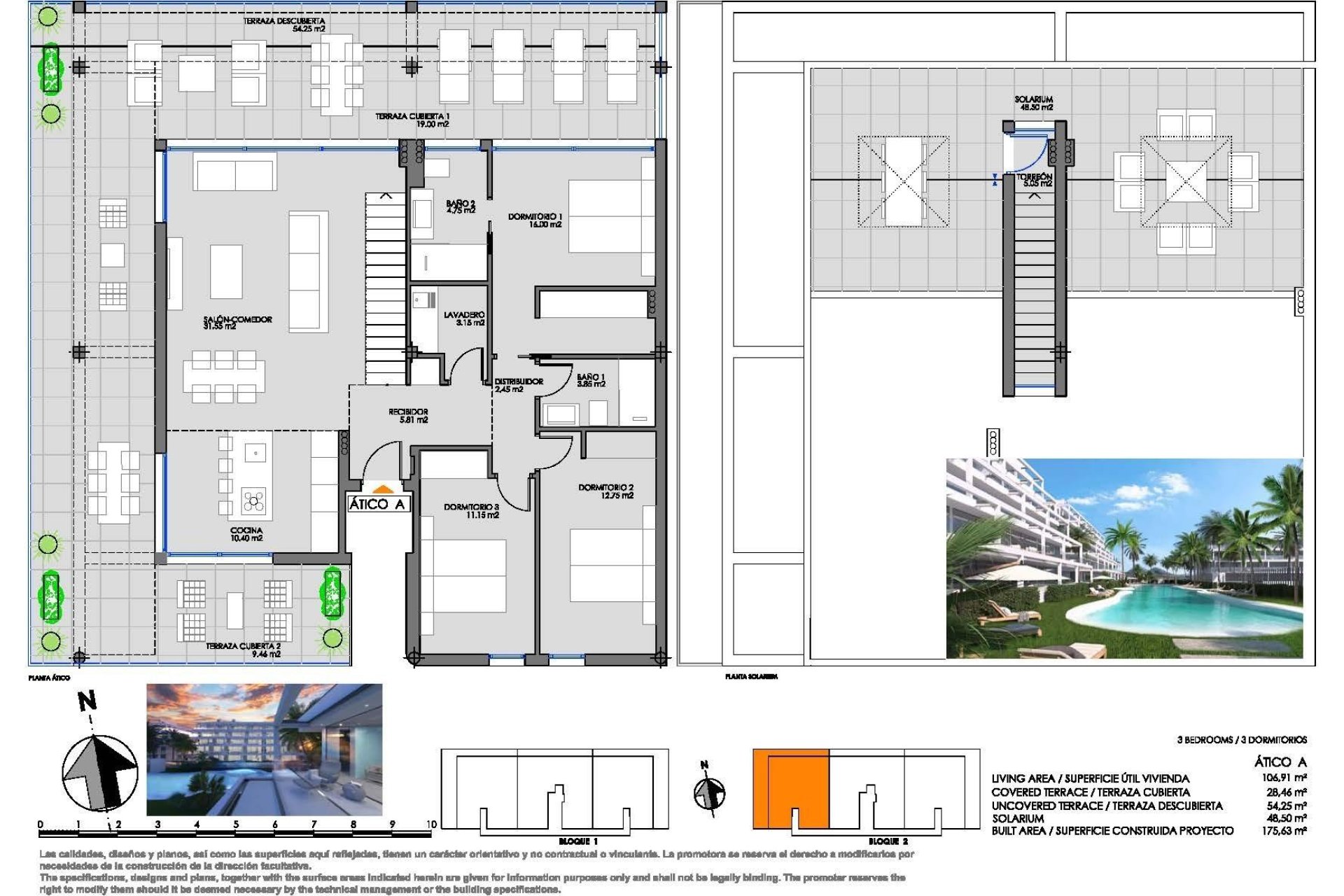 New build - Penthouse - Cartagena - Mar de Cristal