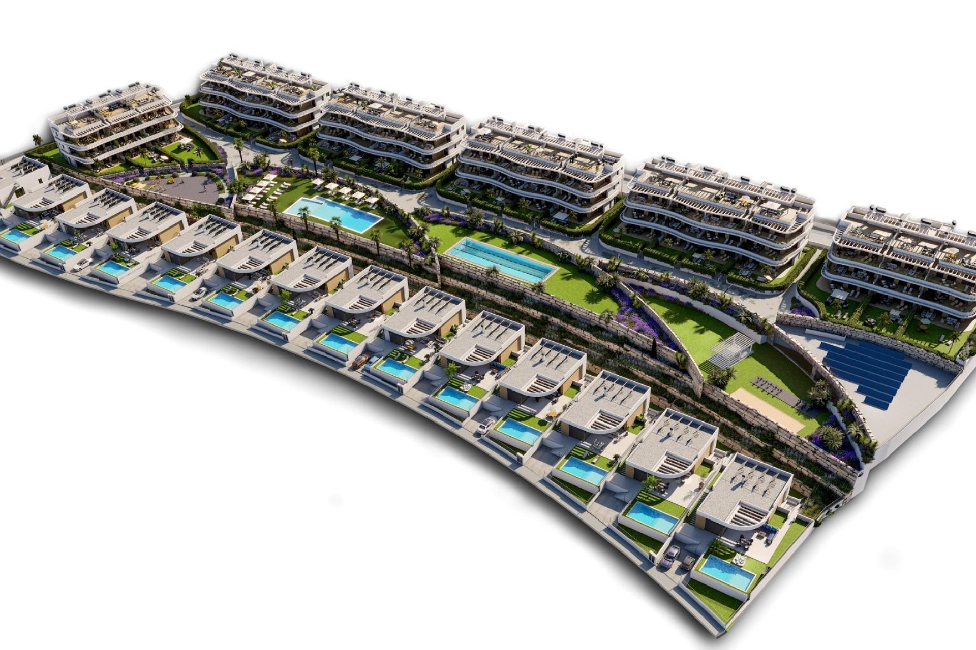 New build - Penthouse - Finestrat - Campana garden