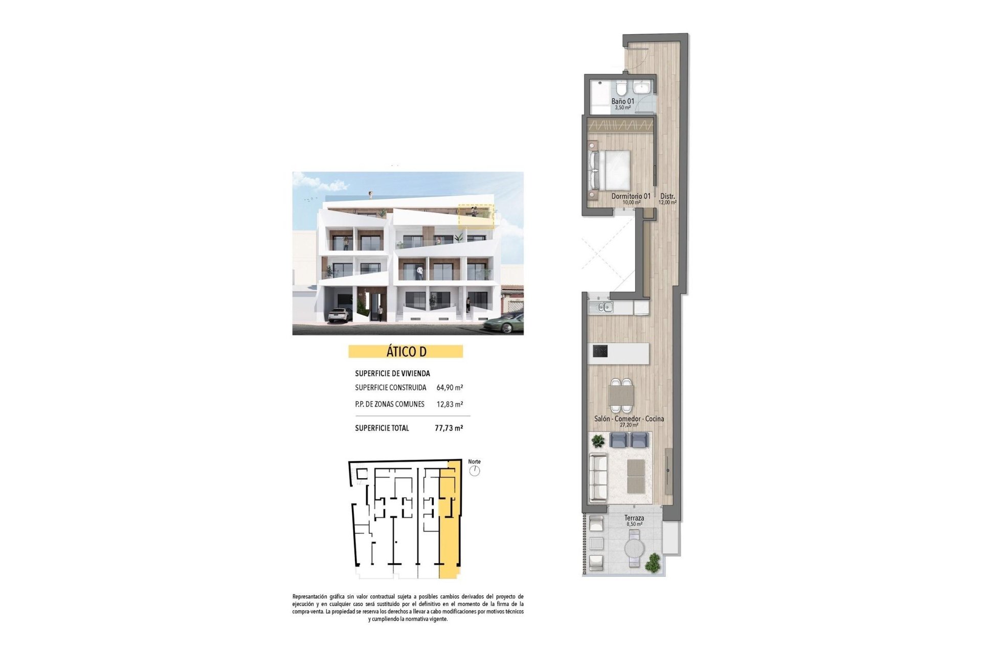 New build - Penthouse - Torrevieja - Playa de El Cura