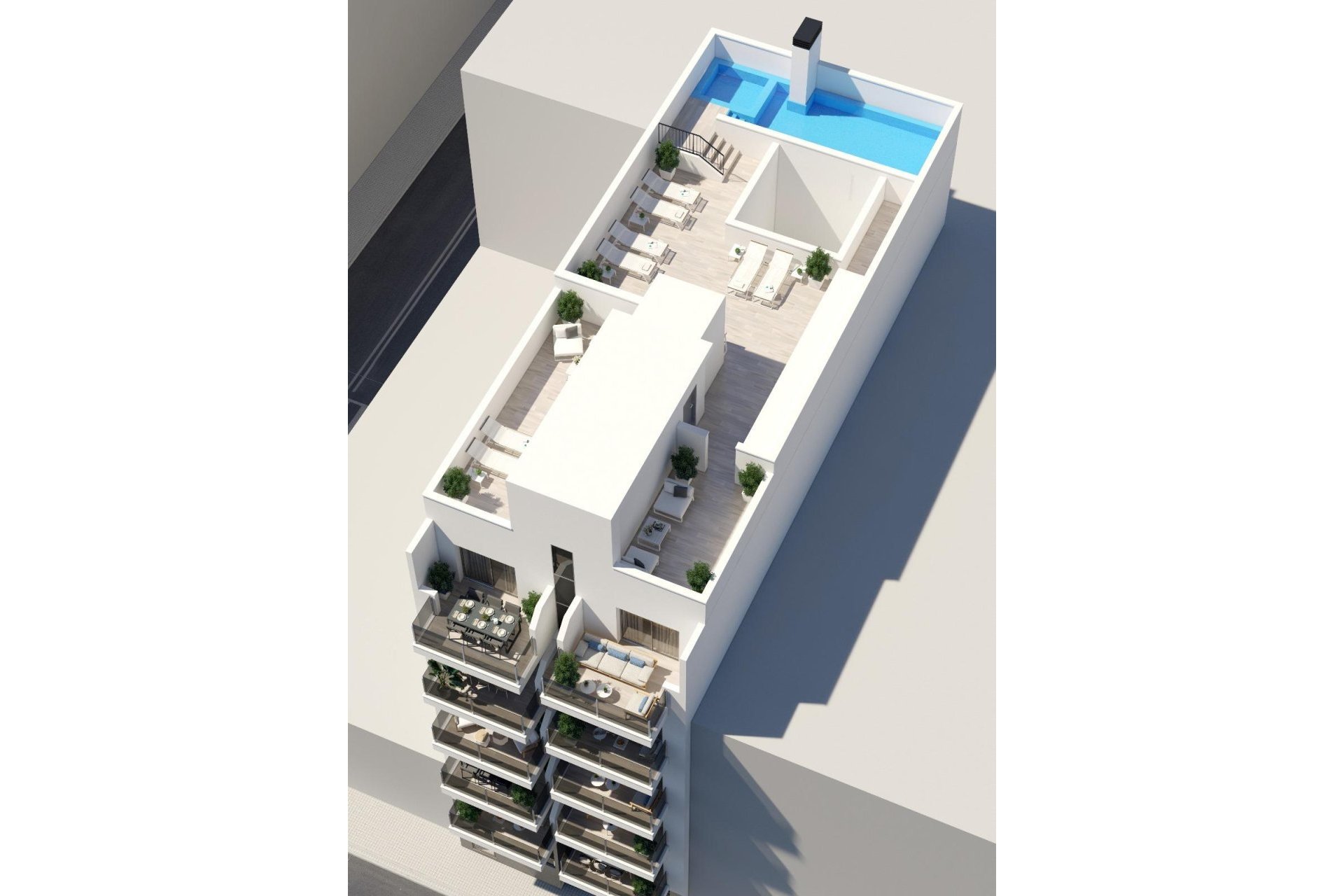 New build - Penthouse - Torrevieja - Playa de El Cura