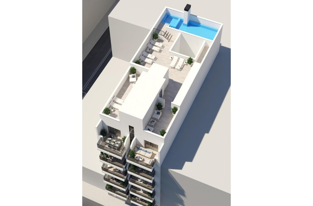 New build - Penthouse - Torrevieja - Playa de El Cura