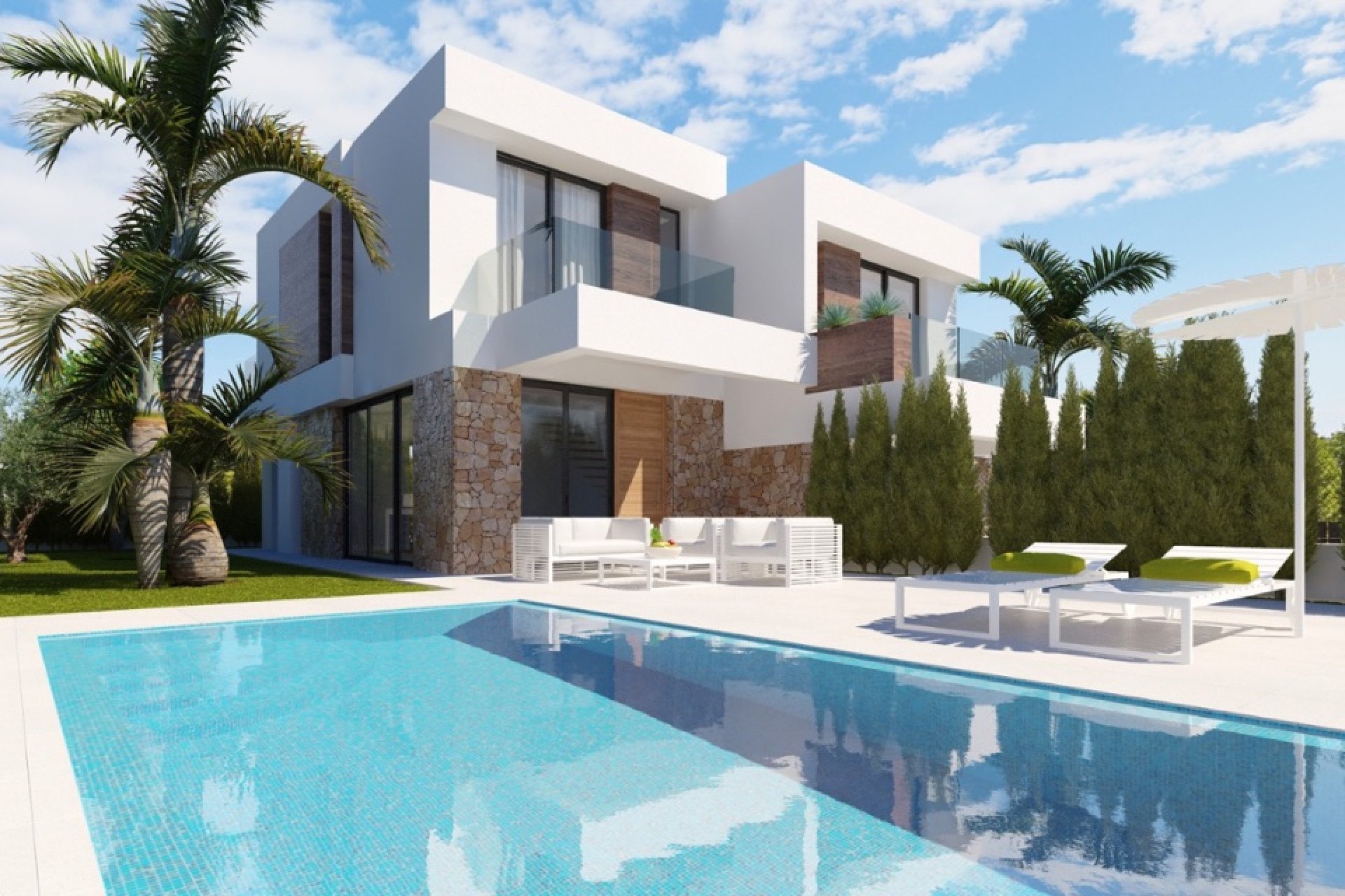 New build - Semi - Detached Villa - Benidorm - Alicante