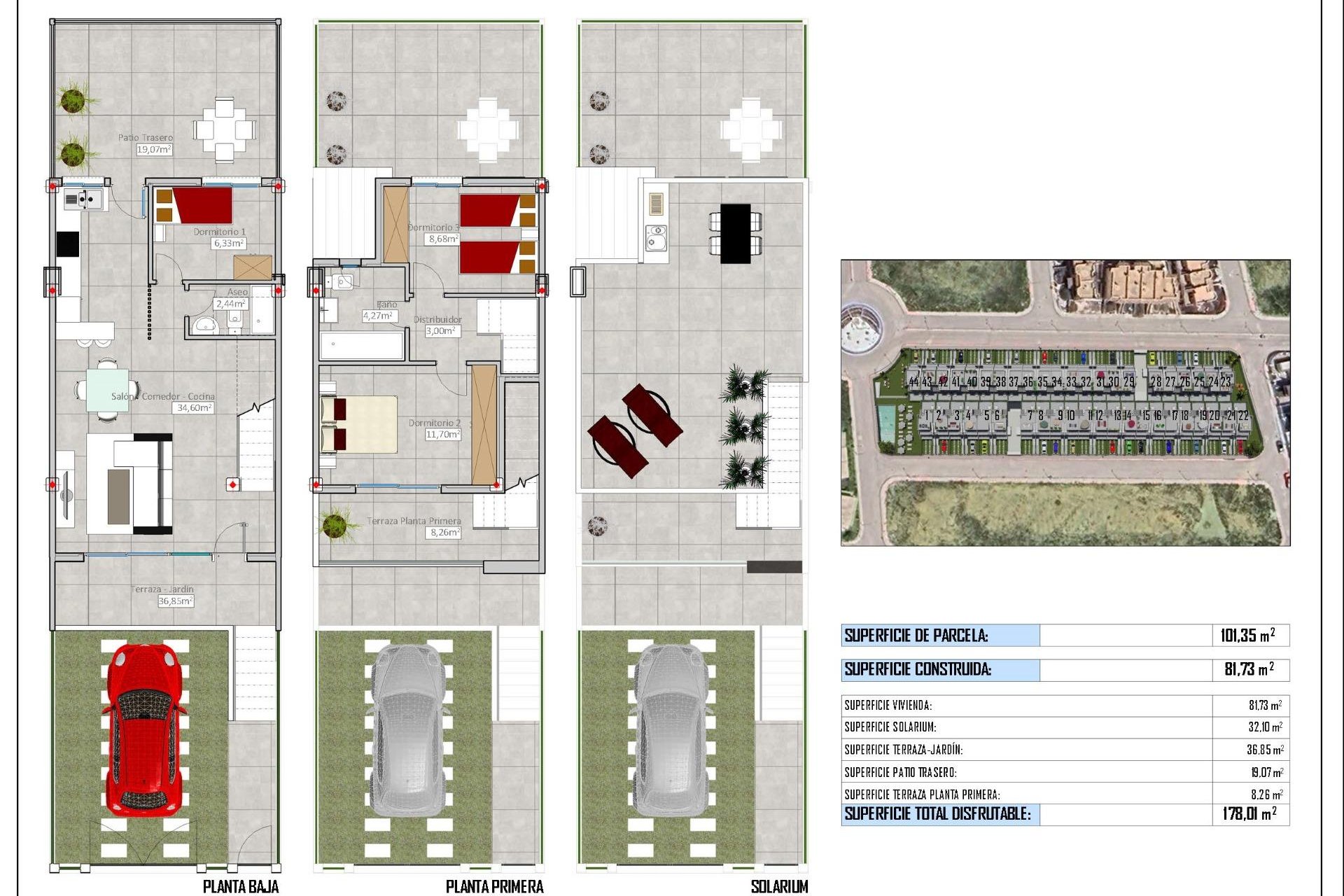 New build - Town house - Cox - San Fernando