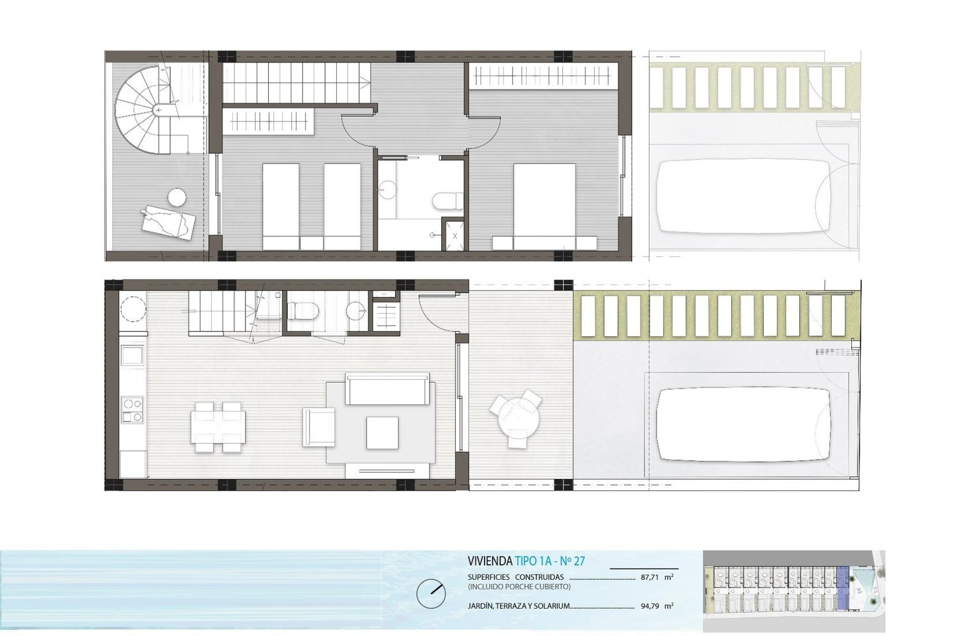 New build - Town house - Pilar de la Horadada - pueblo