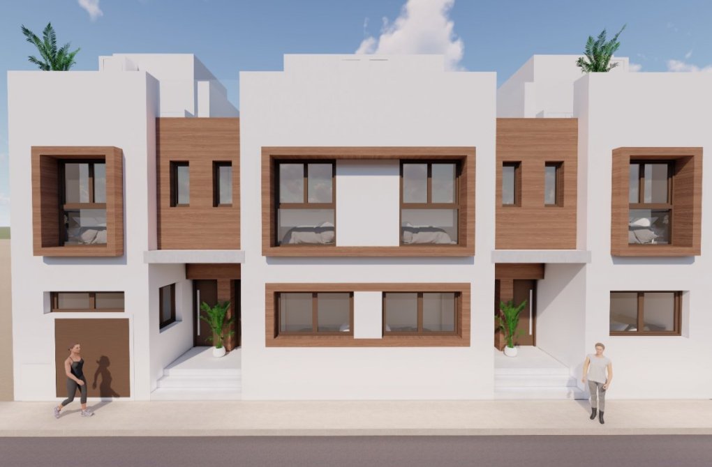 New build - Town house - San Javier - pueblo