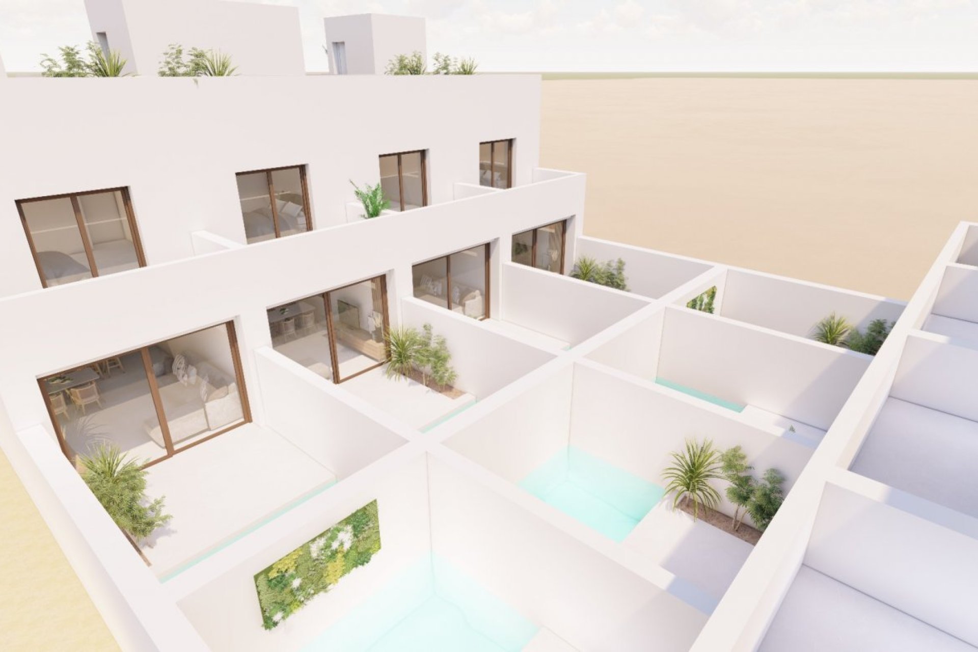 New build - Town house - San Javier - pueblo