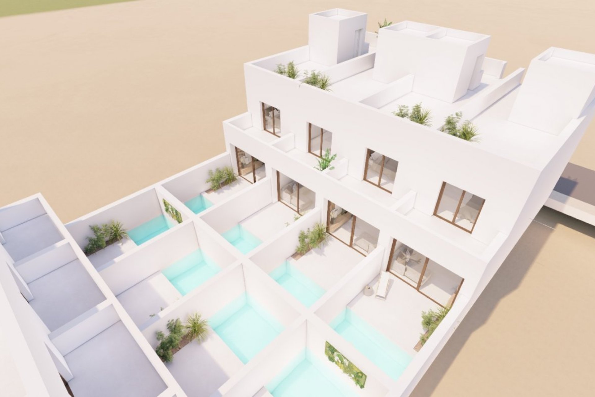 New build - Town house - San Javier - pueblo