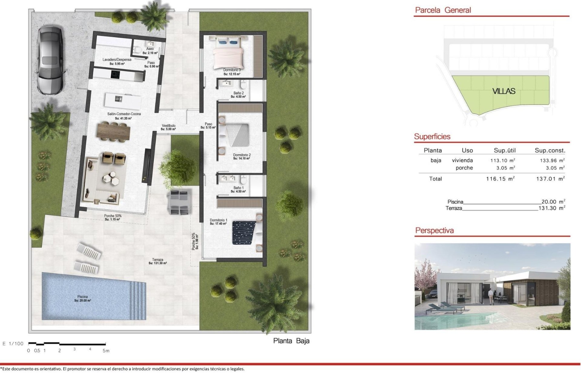 New build - Villa - BAÑOS Y MENDIGO - Altaona Golf