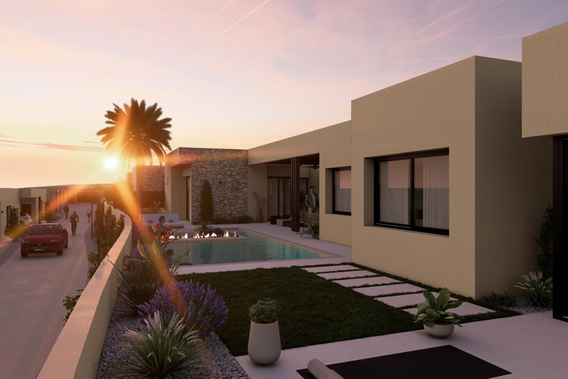 New build - Villa - BAÑOS Y MENDIGO - Altaona Golf