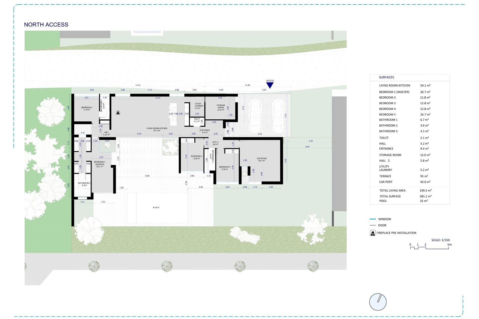 New build - Villa - BAÑOS Y MENDIGO - Altaona Golf