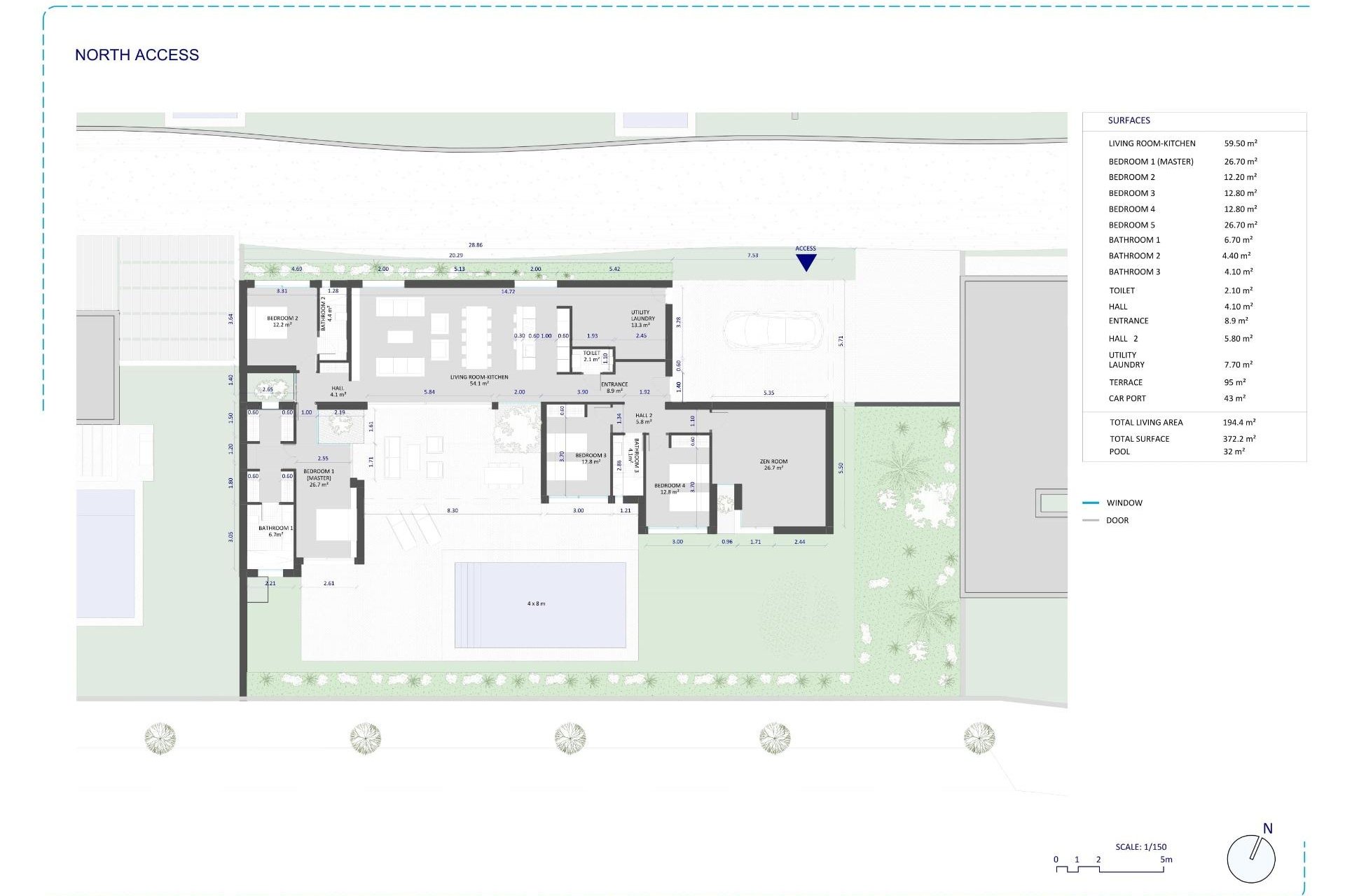 New build - Villa - BAÑOS Y MENDIGO - Altaona Golf