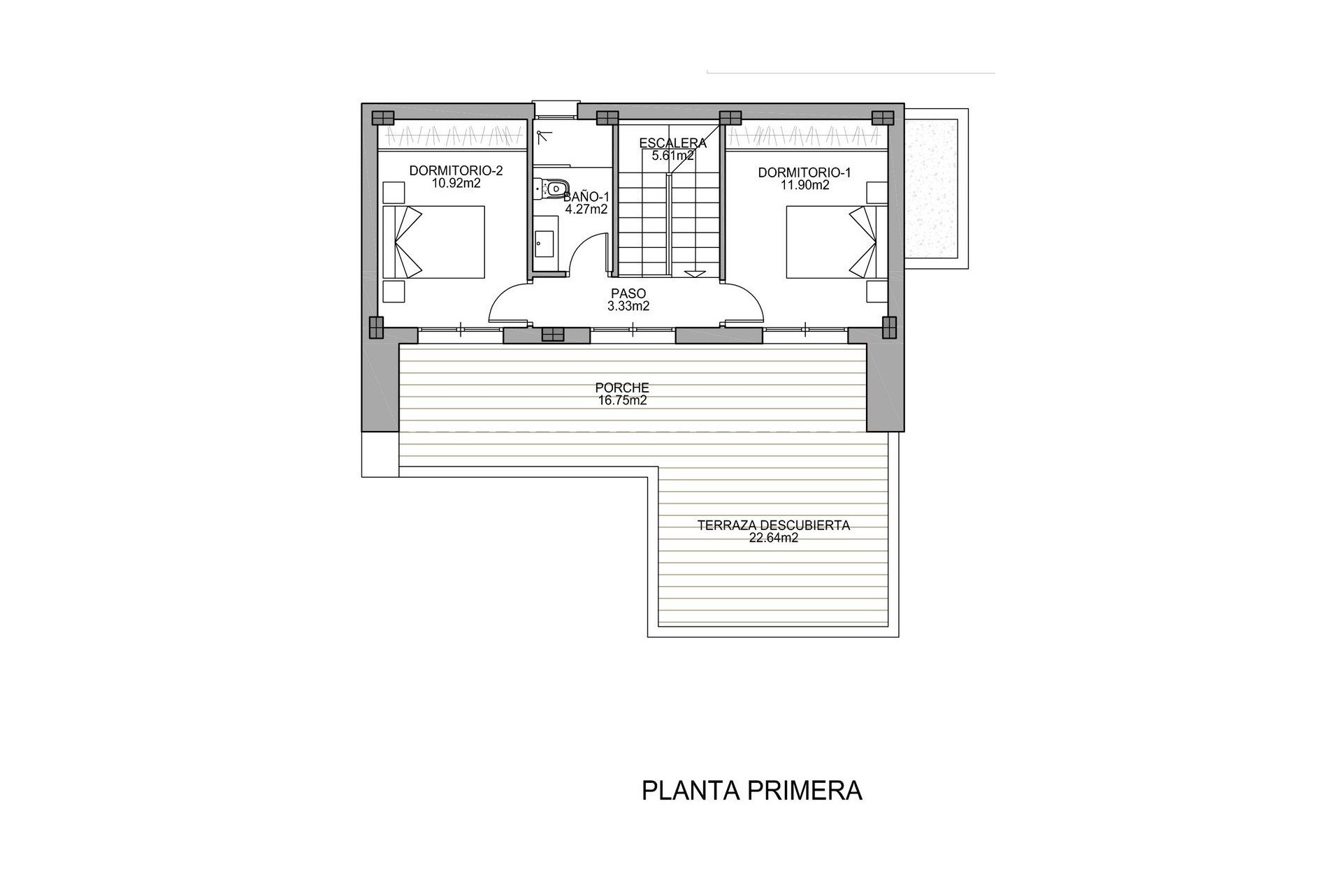 New build - Villa - Benijofar - Polideportivo