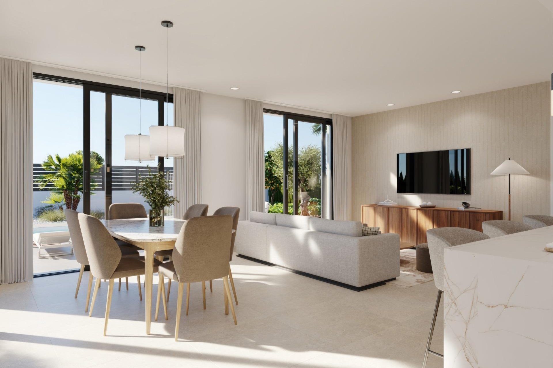 New build - Villa - Fuente Álamo - Hacienda Del Álamo Golf