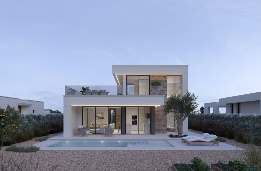 New build - Villa - Fuente Álamo - Hacienda del Alamo