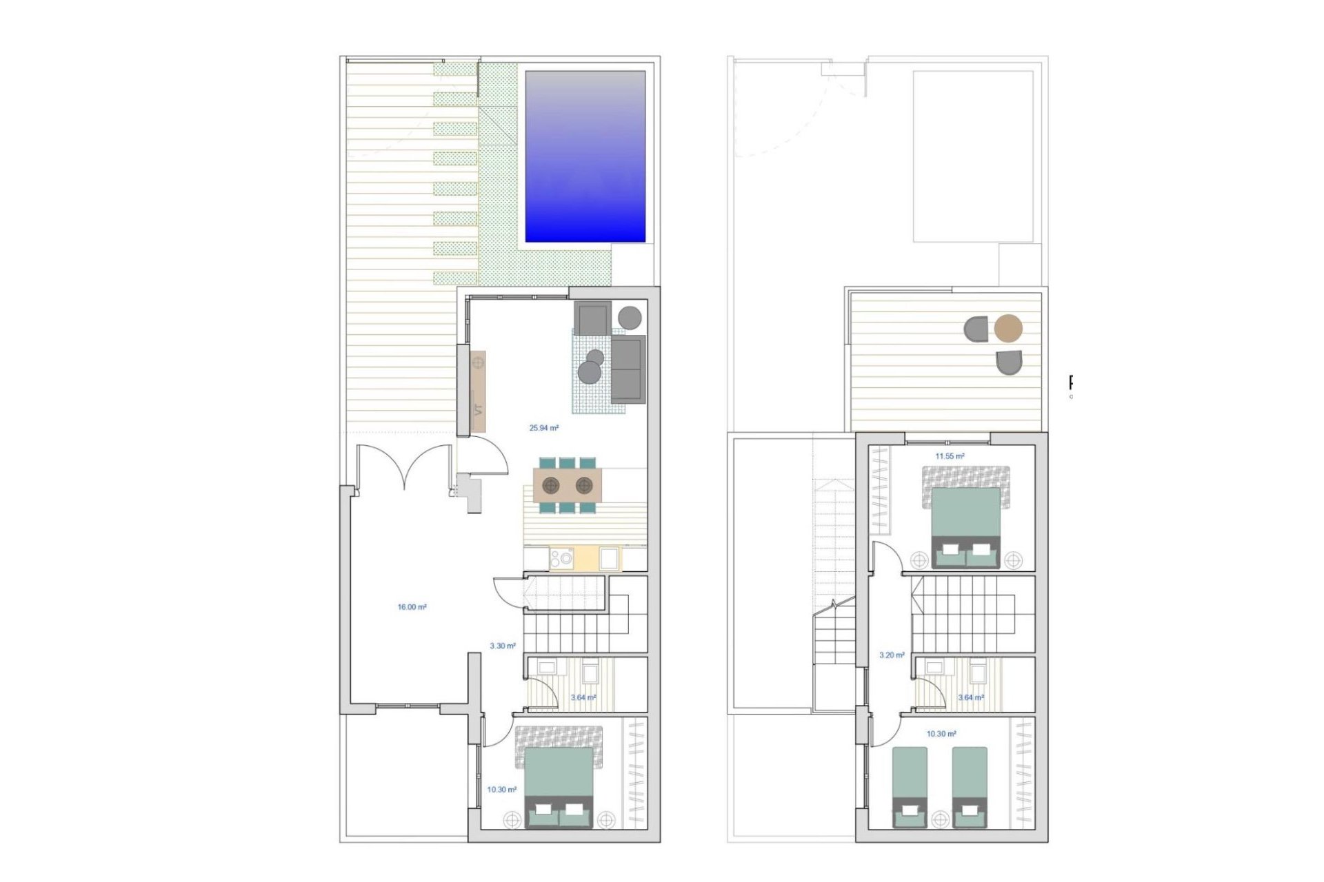 New build - Villa - Los Alcázares - Playa la Concha