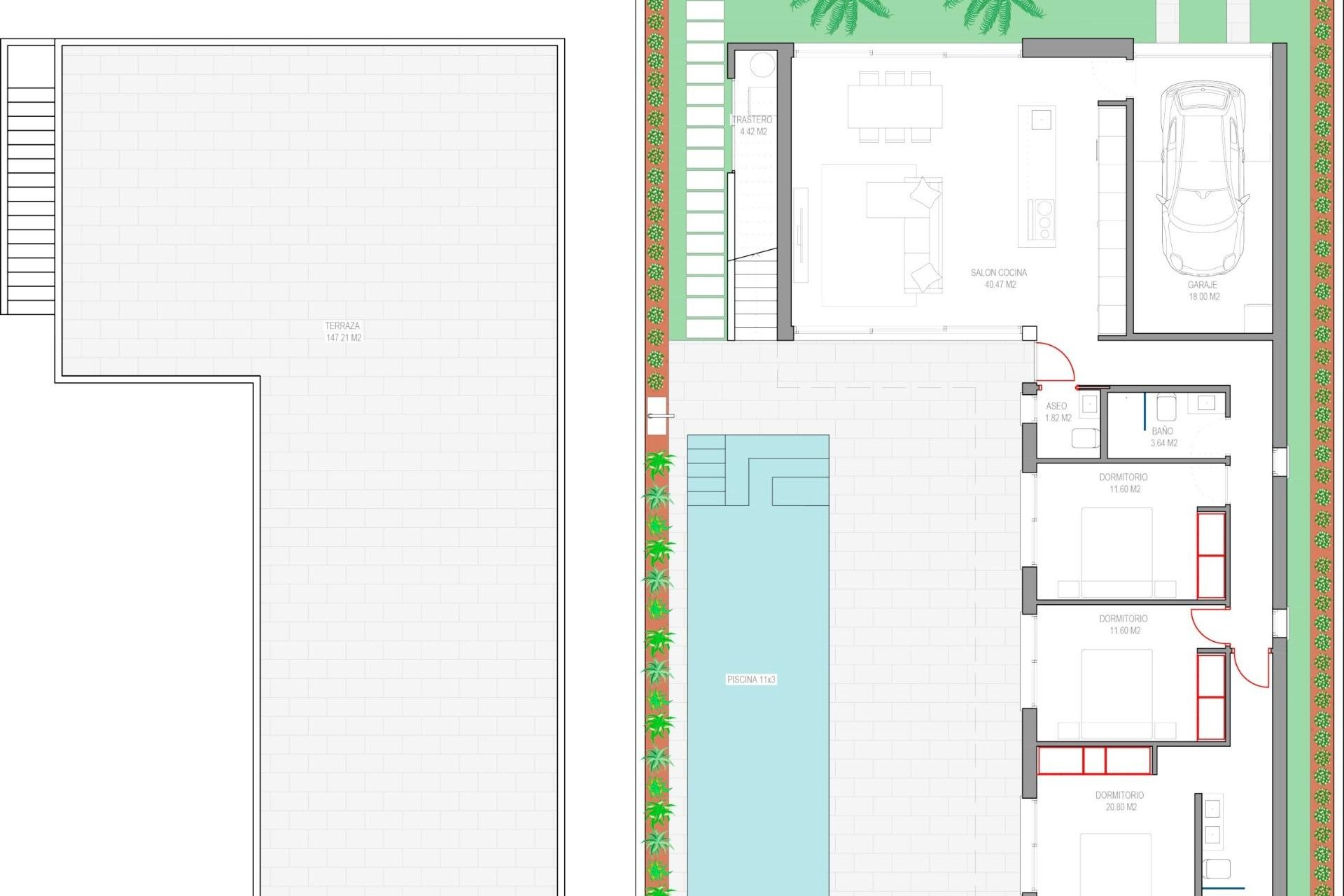 New Build - Villa - Los Alcázares - Serena Golf