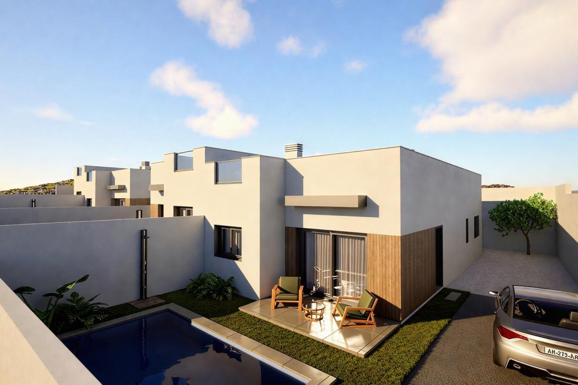 New build - Villa - Mazarron - Country Club