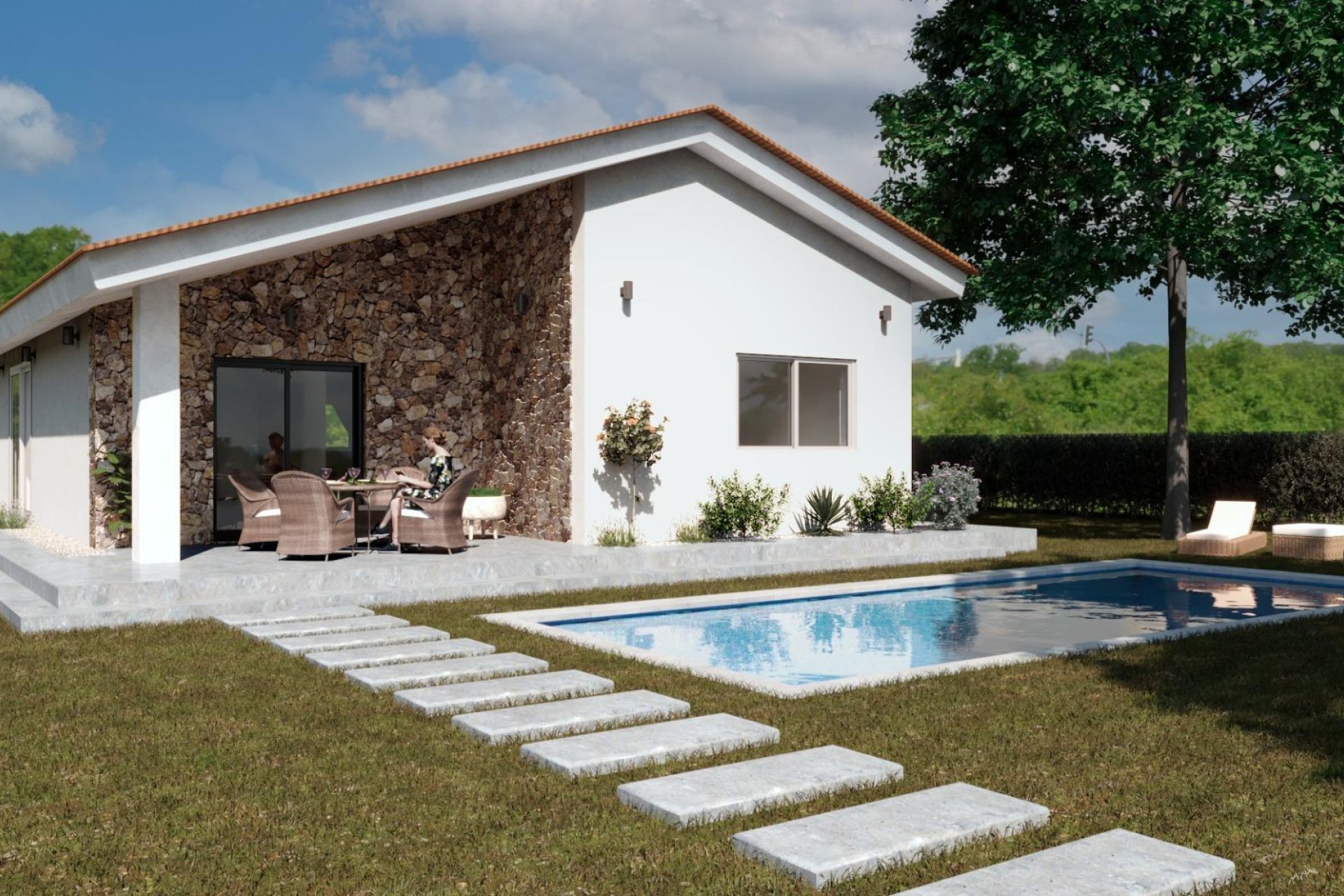 New build - Villa - Moratalla - Campo de San Juan