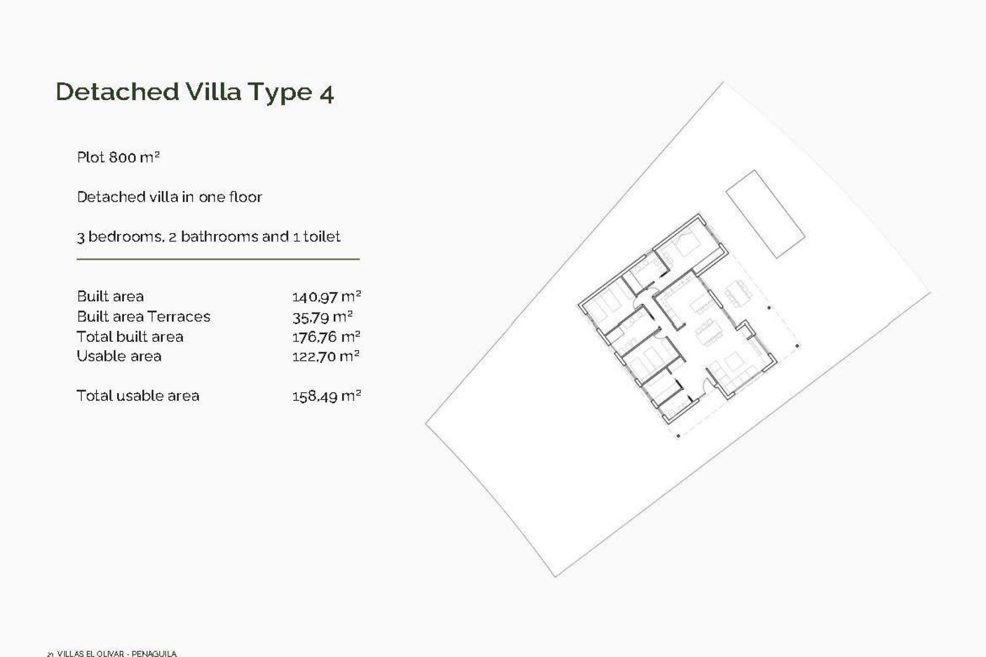New build - Villa - Penaguila - El Olivar