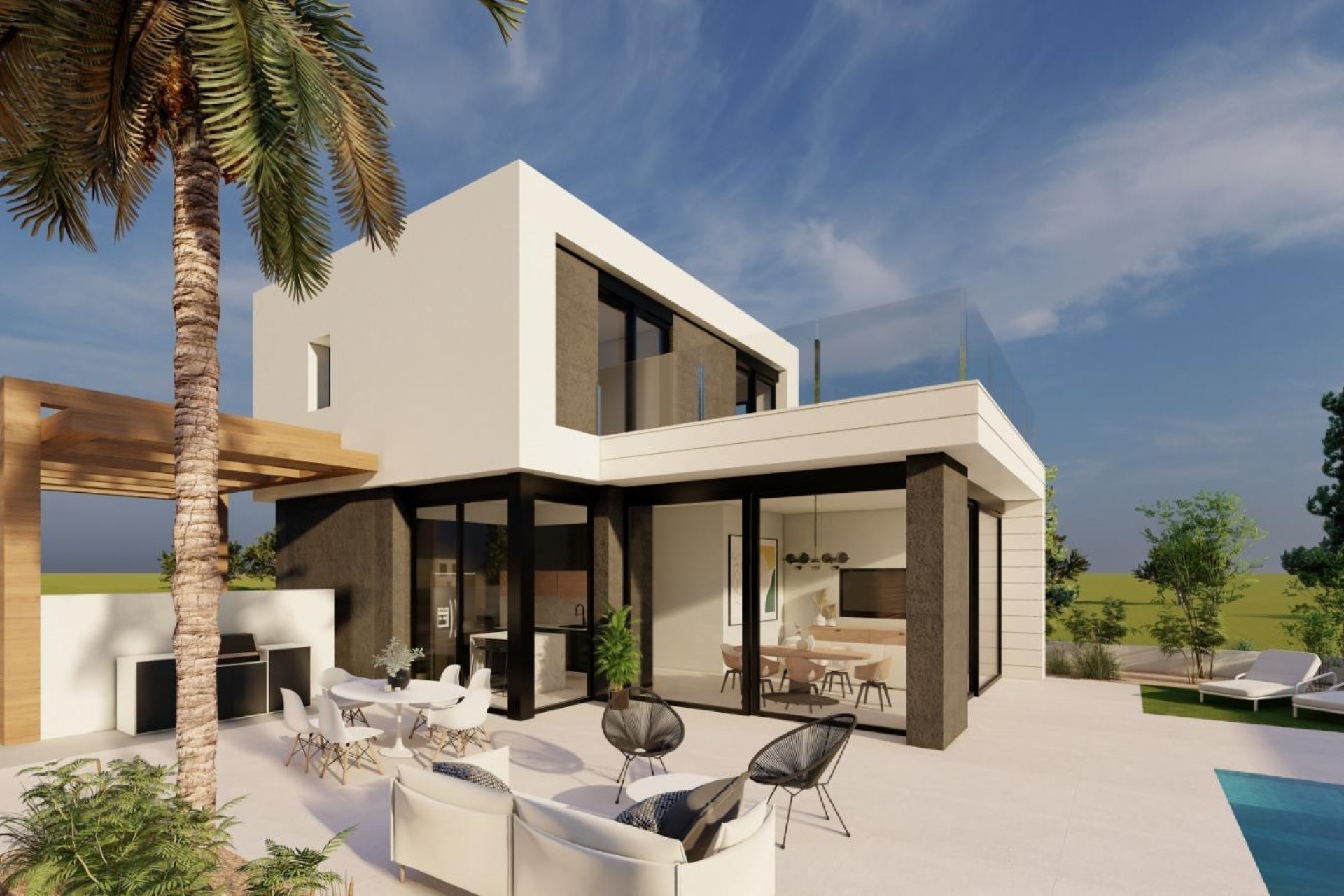 New build - Villa - Pilar de la Horadada - Roda Golf