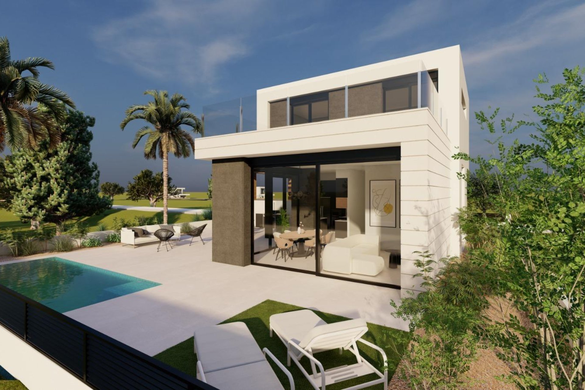 New build - Villa - Pilar de la Horadada - Roda Golf