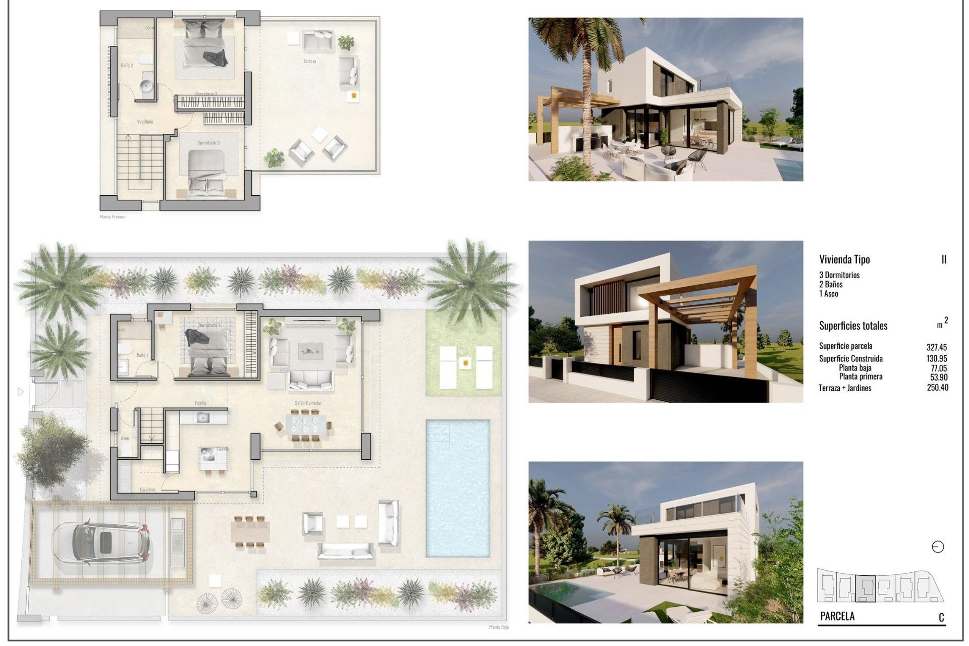 New build - Villa - Pilar de la Horadada - Roda Golf