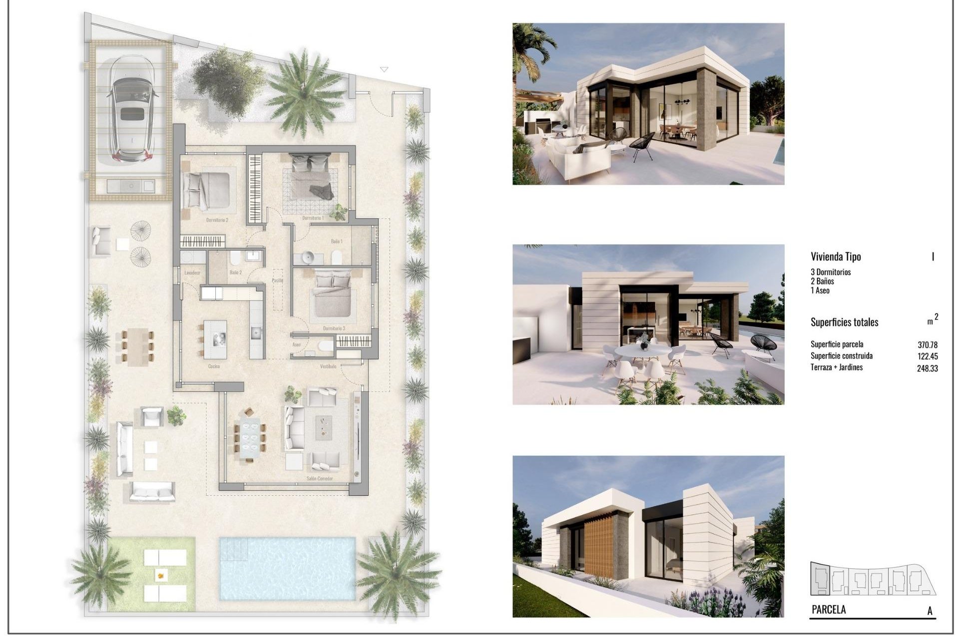 New build - Villa - Pilar de la Horadada - Roda Golf