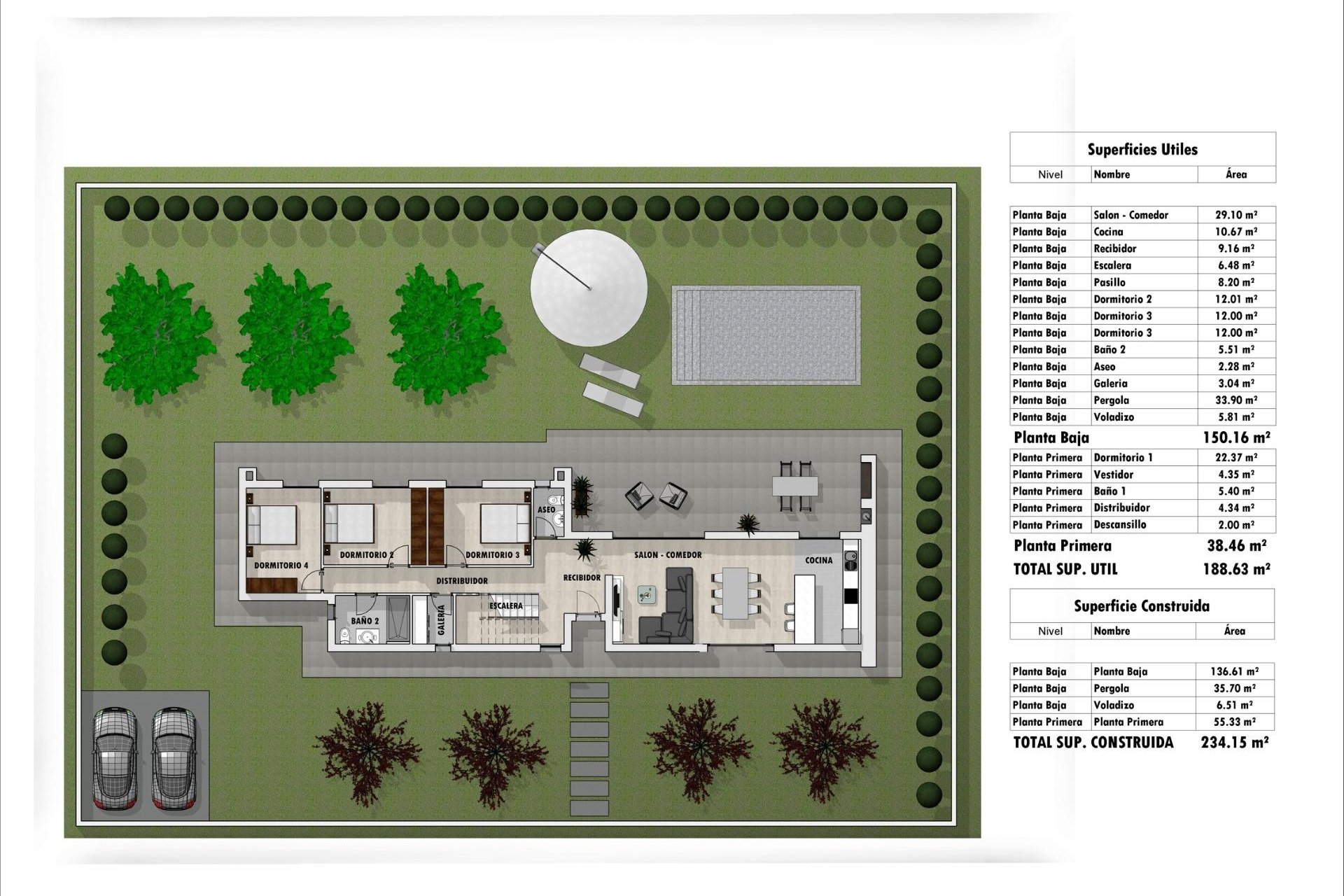 New build - Villa - Pinoso - Lel