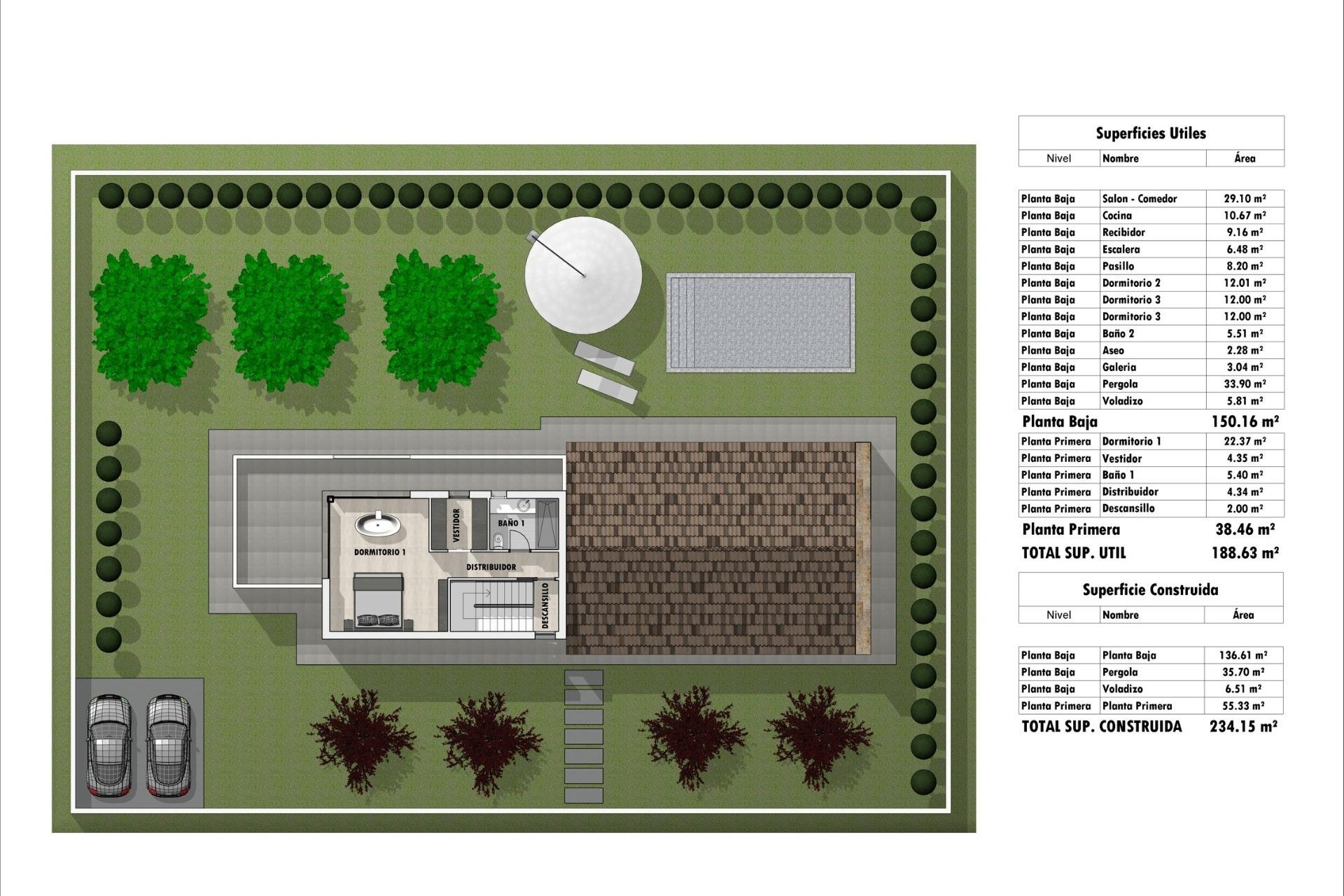 New build - Villa - Pinoso - Lel