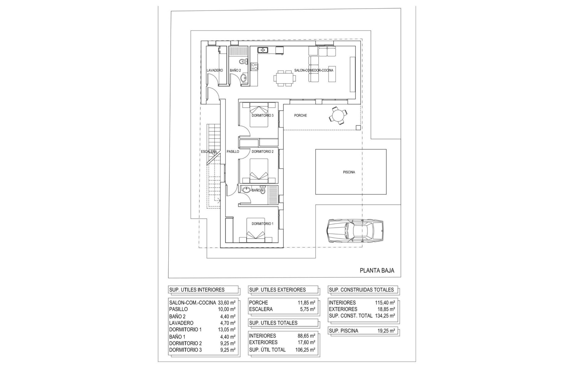 New build - Villa - Pinoso - Lel