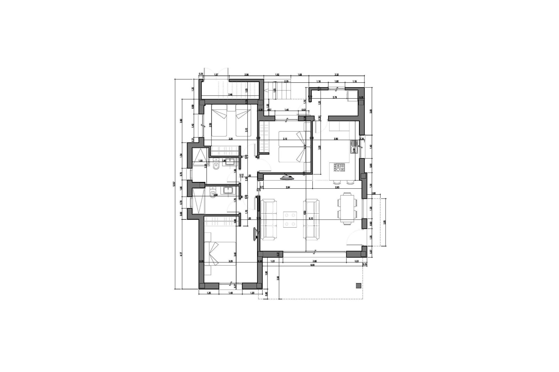New build - Villa - Rafal - polideportivo