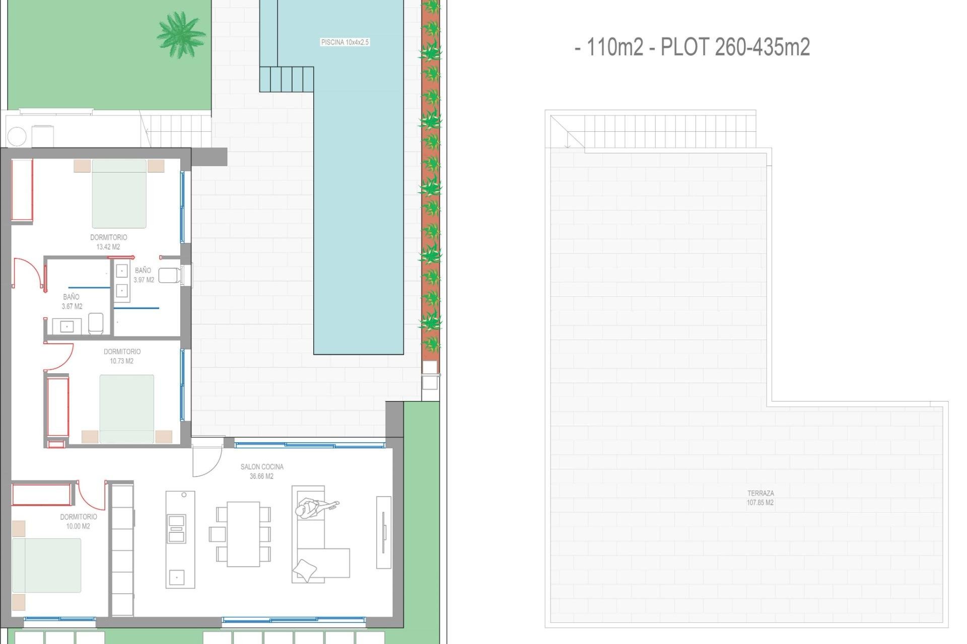 New build - Villa - San Javier - Parque del doce