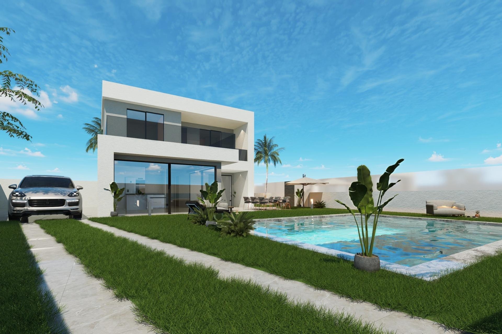 New build - Villa - San Pedro del Pinatar - Los Plazas