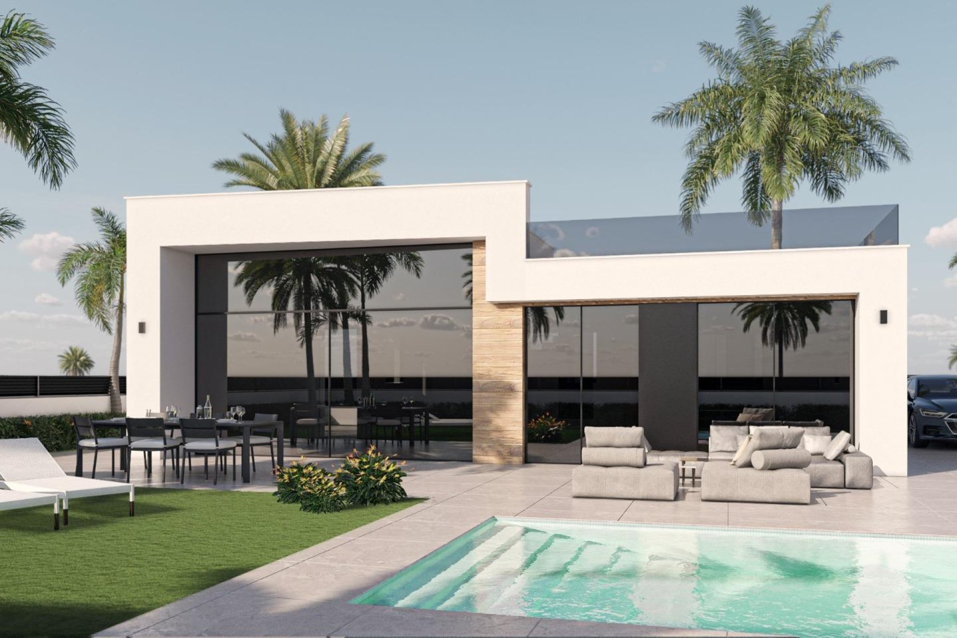 Новое здание - Villa - Alhama De Murcia - Condado De Alhama