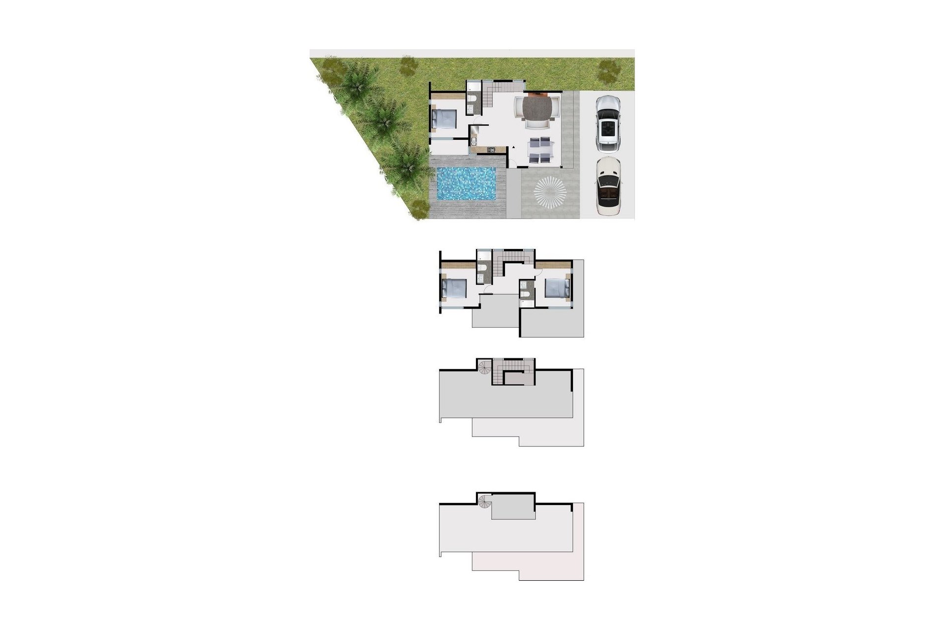 Новое здание - Villa - Finestrat - Campana garden