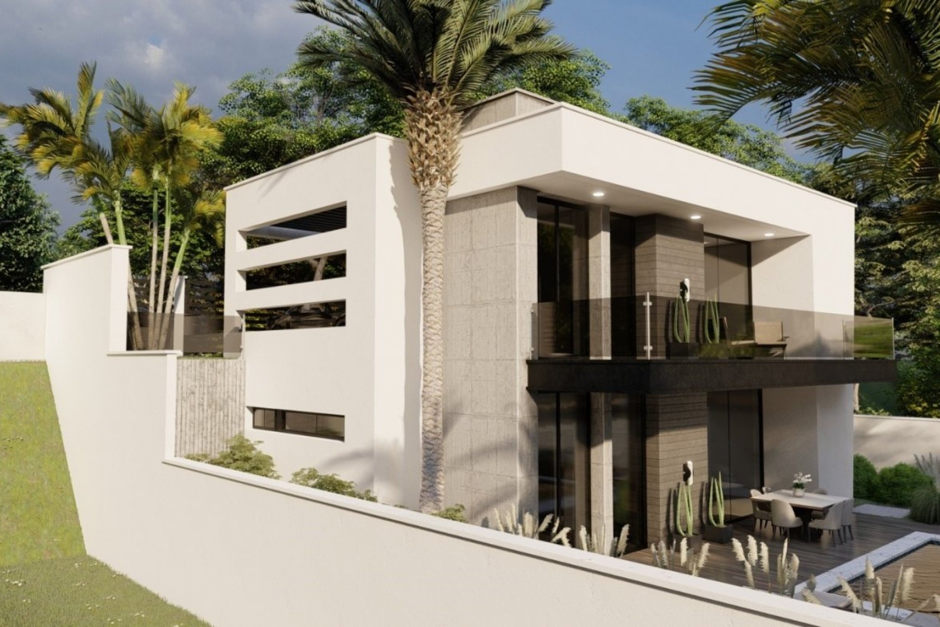 Новое здание - Villa - Fortuna - Urbanizacion Las Kalendas