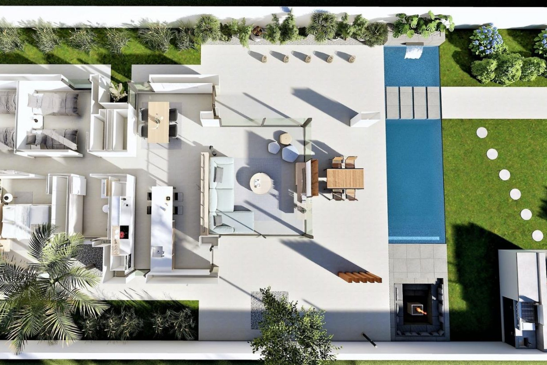 Новое здание - Villa - San Fulgencio - El Oasis